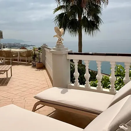 Lägenhet Fantastic Sea Views Sun Lounge Nerja