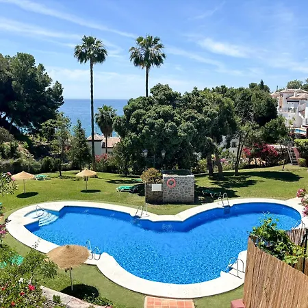 Lägenhet Fantastic Sea Views Sun Lounge Nerja